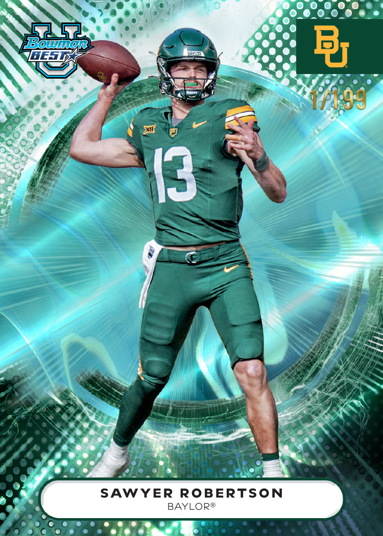 2025 Bowman University Best Football - Hobby Box - Sealed Case