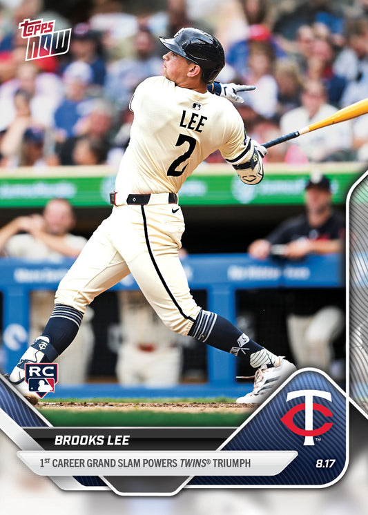 Brooks Lee - 2025 MLB Topps NOW® - Card 568 - PR: 871