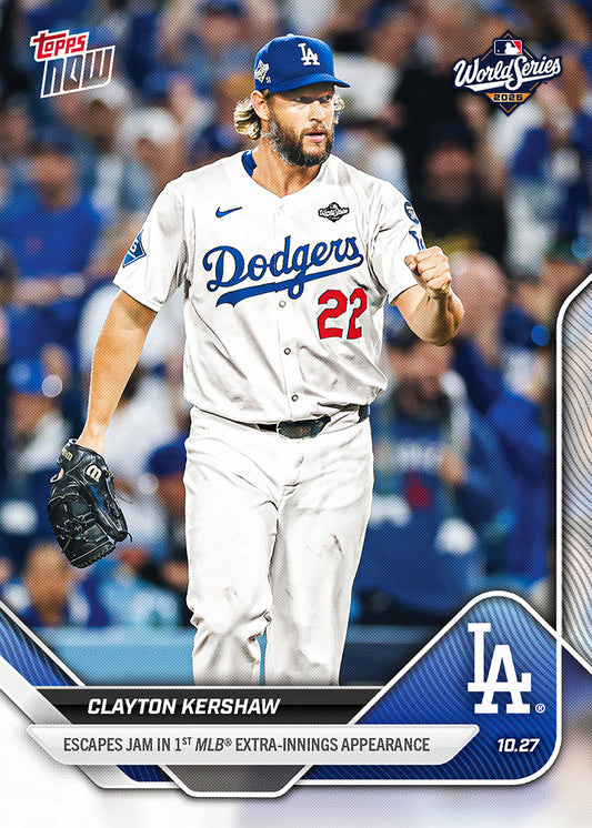 Clayton Kershaw - 2025 MLB Topps NOW® - Card 905 - PR: 6614