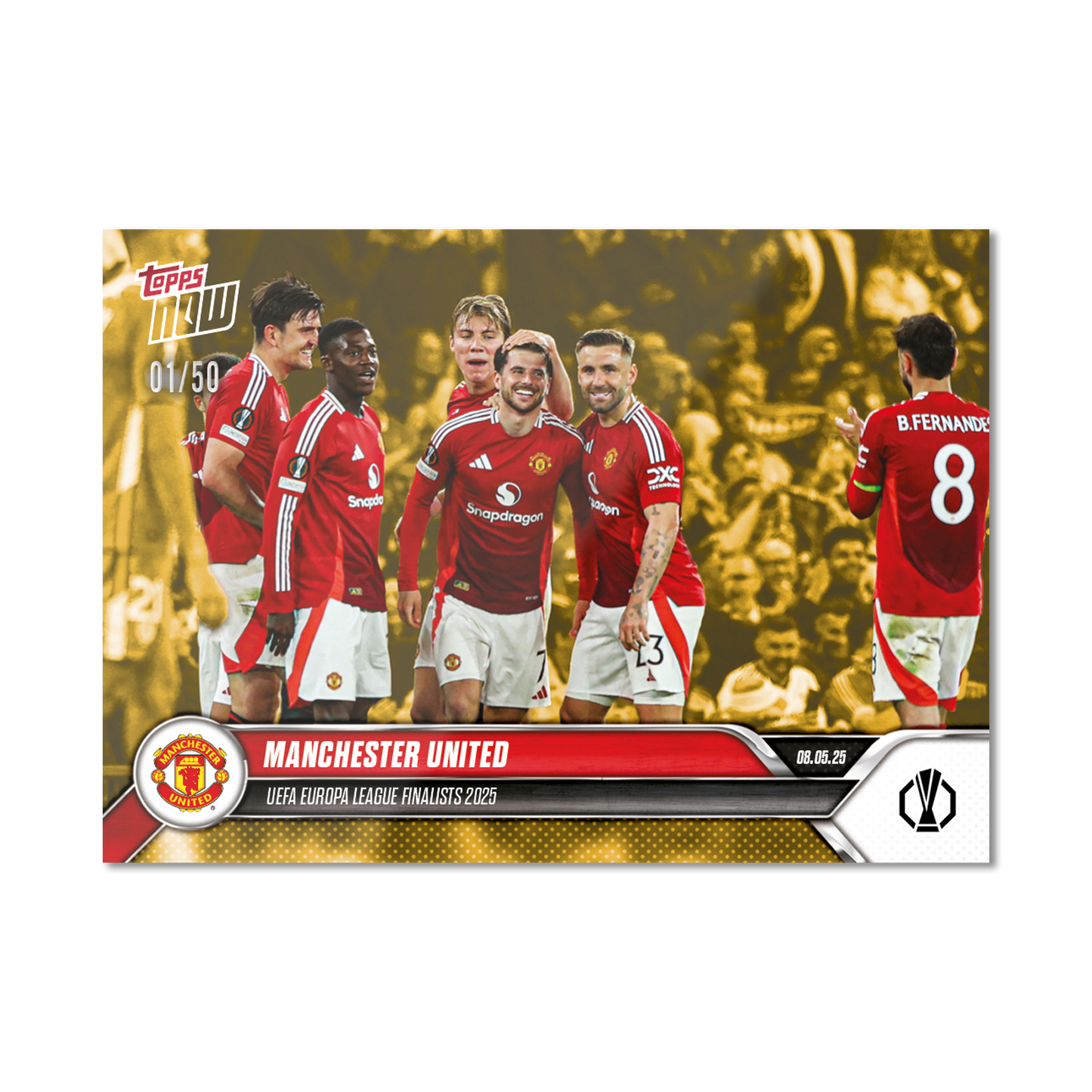 Manchester United - 2024-25 UEL Topps NOW® Card 31