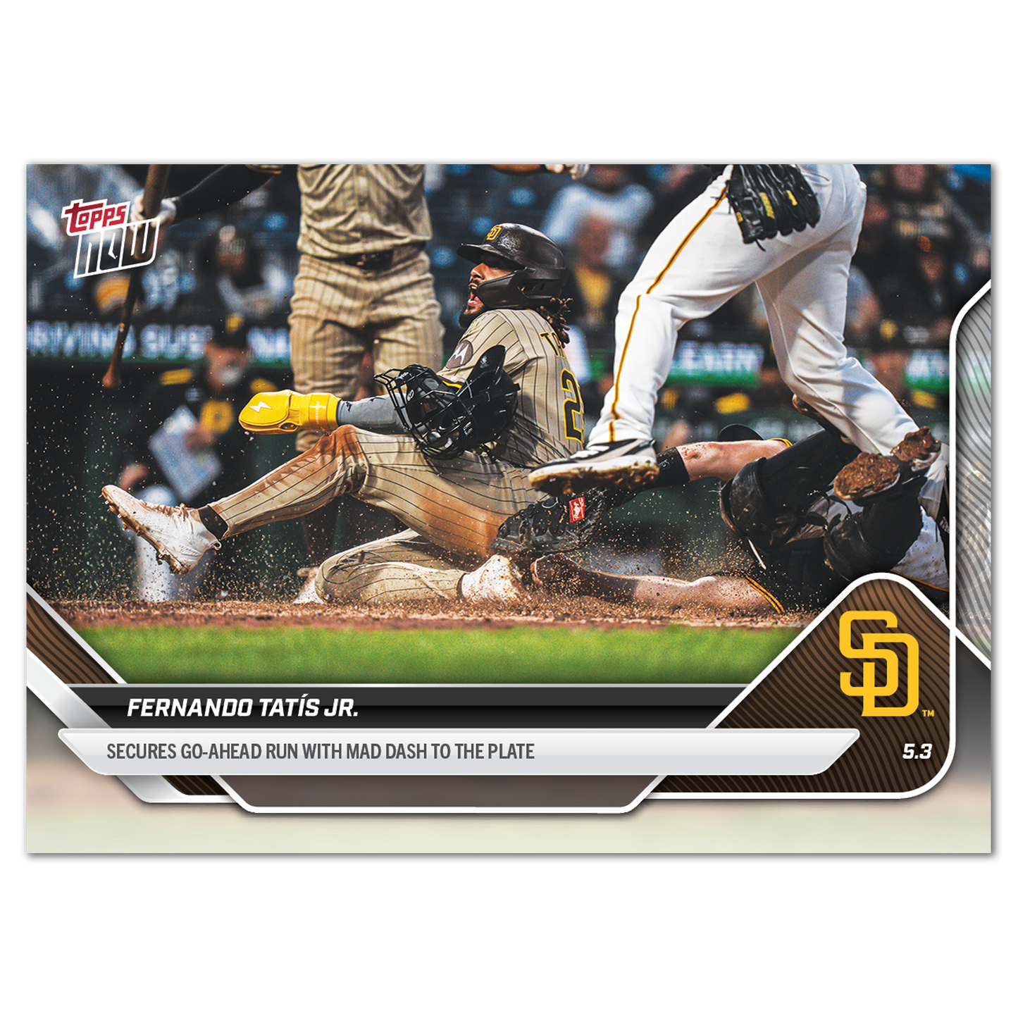Fernando Tatis Jr. - 2025 MLB Topps NOW® - Card 136 - PR: 1130