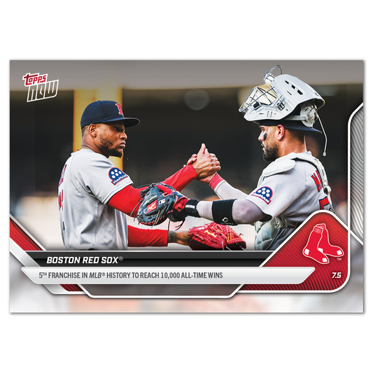 Boston Red Sox - 2025 MLB Topps NOW® - Card 389  - PR: 530