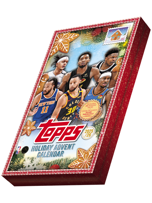 2025/26 Topps Holiday Basketball - Countdown Calendar