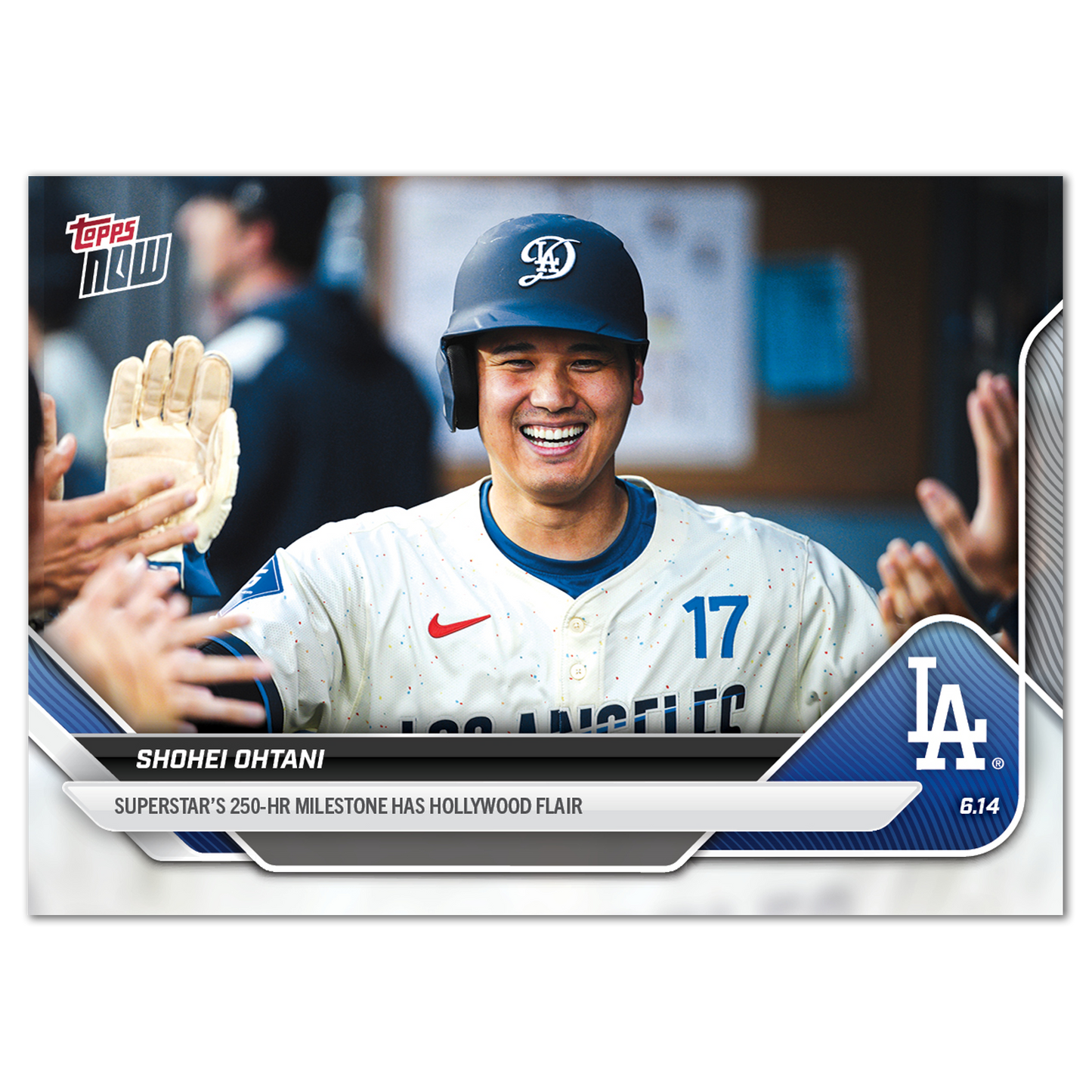 Shohei Ohtani - 2025 MLB Topps NOW® - Card 298 - PR: 11771