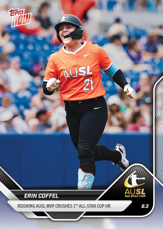 Erin Coffel - 2025 AUSL Topps NOW® - Card 33 - LOOK FOR AUTOS - PR: 1124