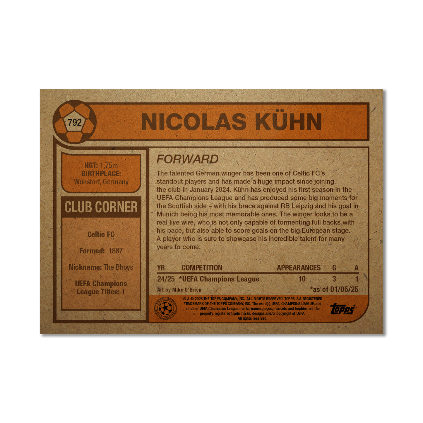 Nicolas Kühn - UCC Living Set® - Card 792 - PR: 313