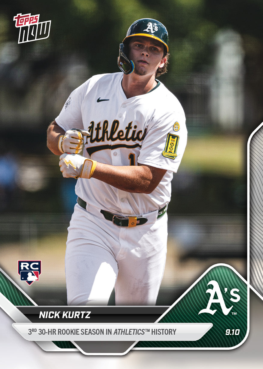 Nick Kurtz - 2025 MLB Topps NOW® - Card 687 - PR: 4388