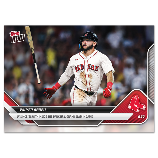 Wilyer Abreu - 2025 MLB Topps NOW® - Card 366 - PR: 824