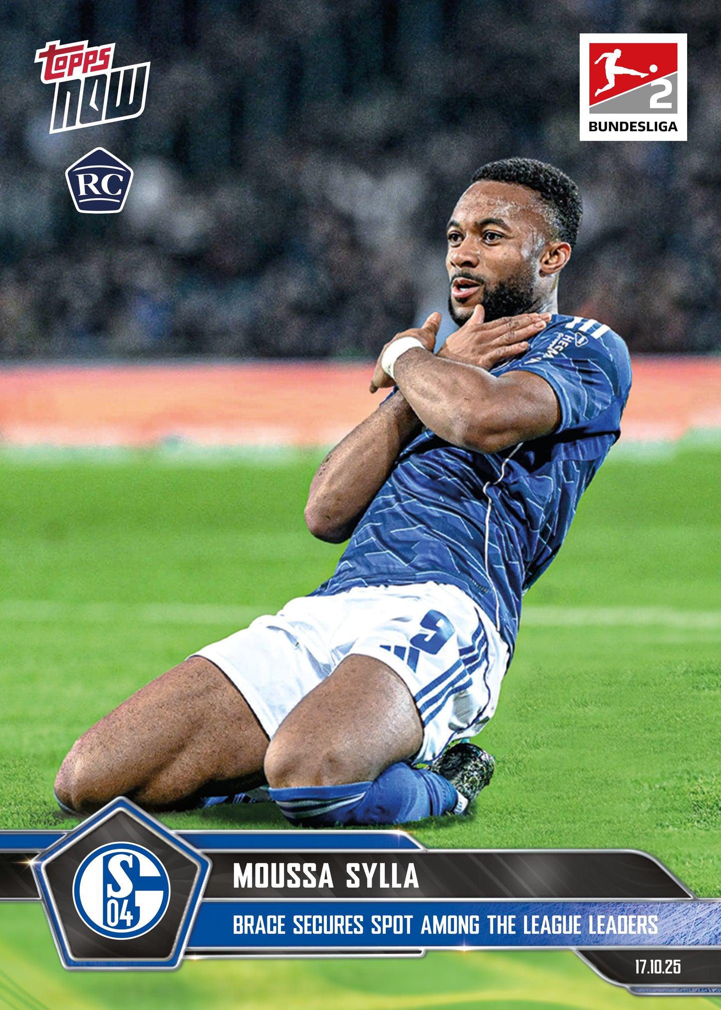 Moussa Sylla - 2025-26 Bundesliga Topps NOW® - Card 41 - PR: 489