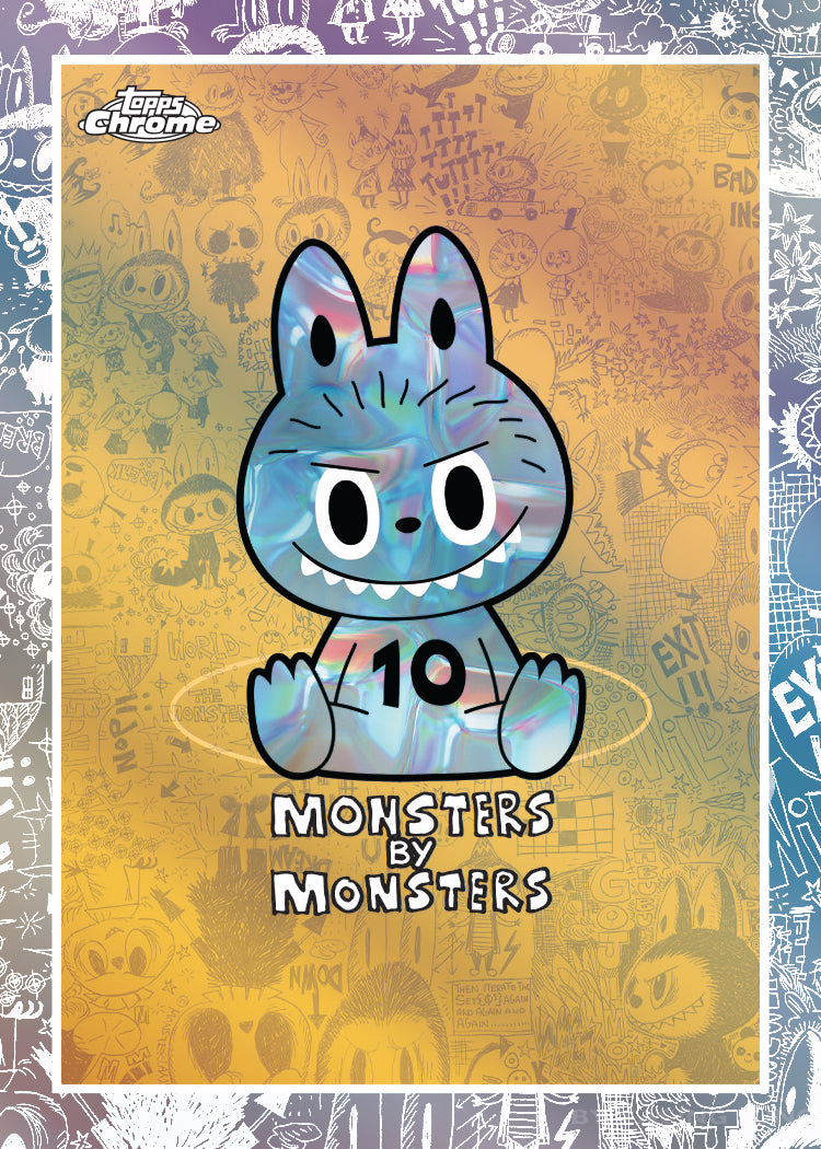 2025 Topps Labubu Chrome® 10th Anniversary - Hobby Box
