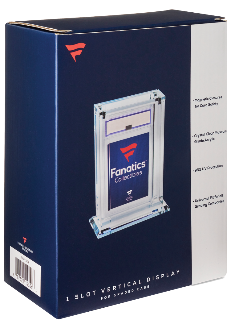 Fanatics Collectibles 1 Slot Vertical Graded Acrylic Case