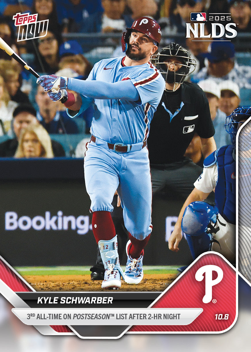 Kyle Schwarber - 2025 MLB Topps NOW® - Card 845 - PR: 1937