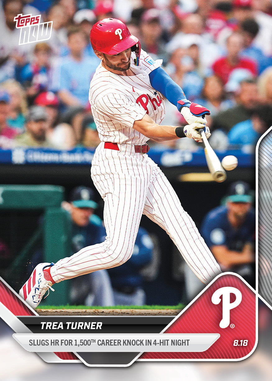 Trea Turner - 2025 MLB Topps NOW® - Card 571 - PR: 1431