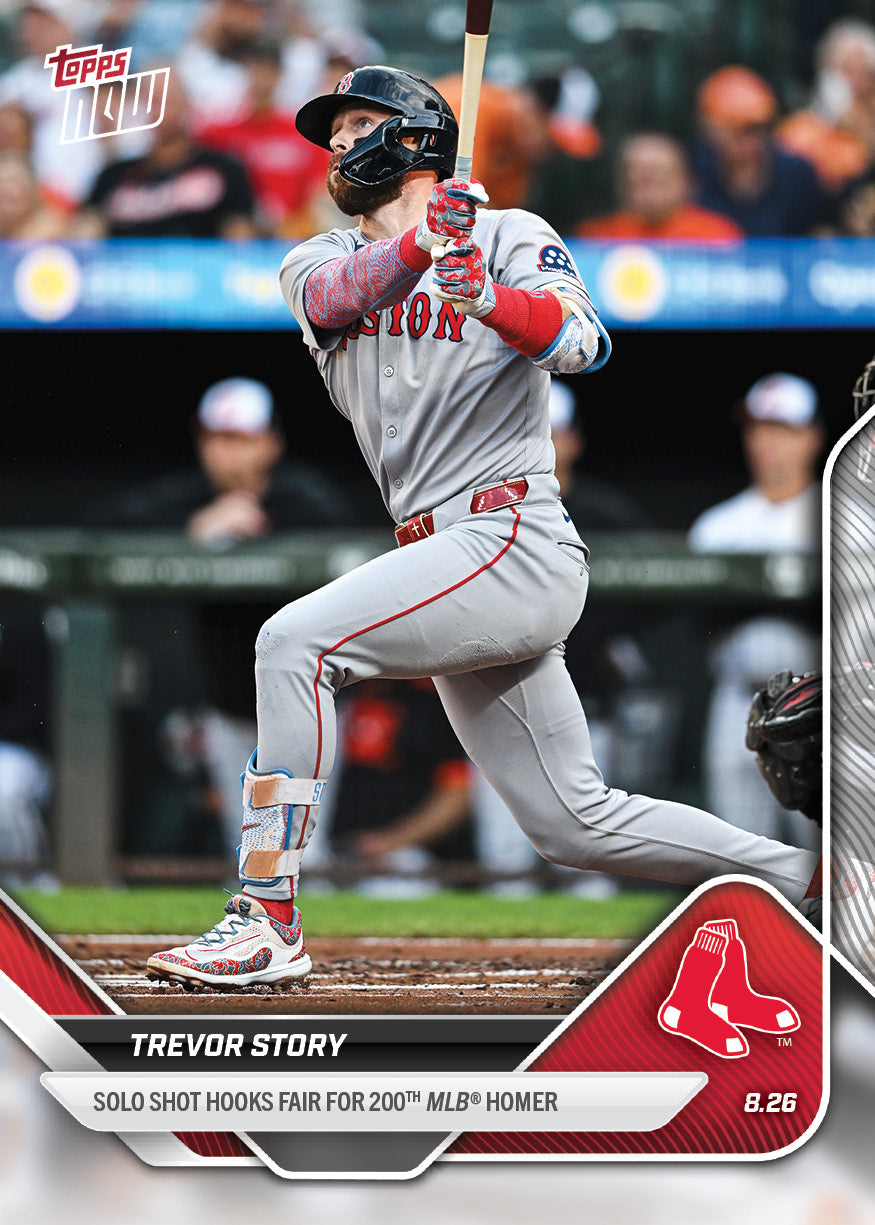 Trevor Story - 2025 MLB Topps NOW® - Card 611 - PR: 530