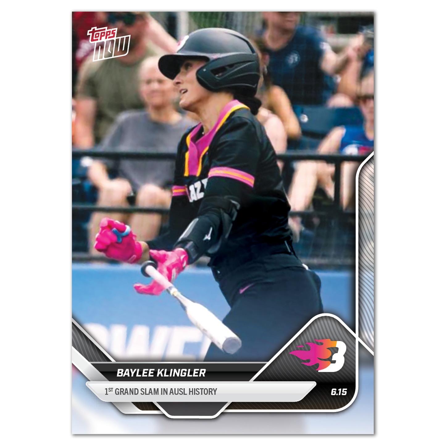 Baylee Klingler - 2025 AUSL Topps NOW® - Card 8 - LOOK FOR AUTOS - PR: 1079