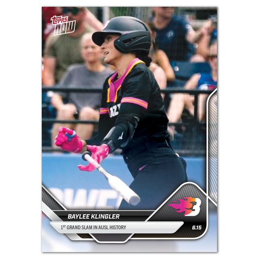 Baylee Klingler - 2025 AUSL Topps NOW® - Card 8 - LOOK FOR AUTOS - PR: 1079