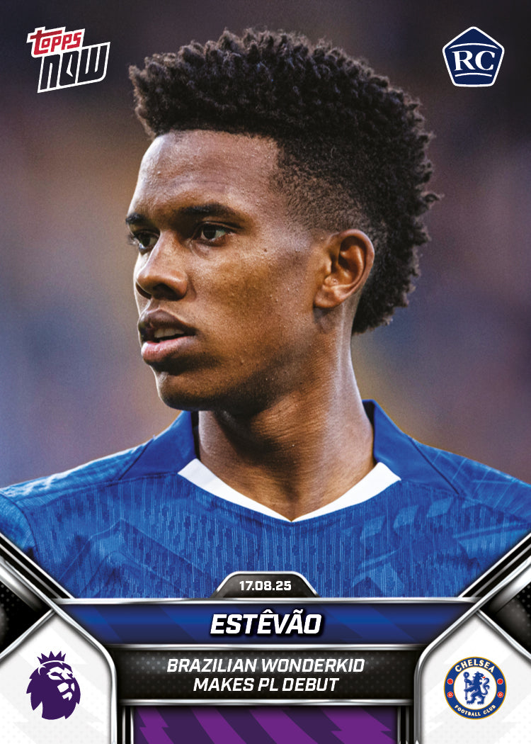 Estêvão - 2025-26 Premier League Topps NOW®  - Card 6 - PR: 8426