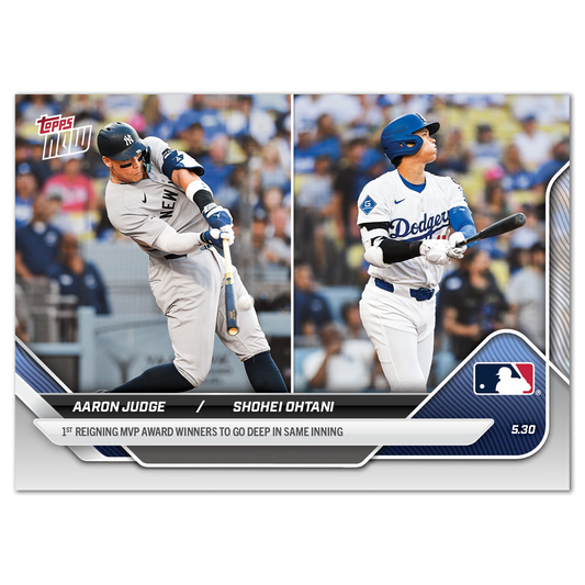 Aaron Judge/Shohei Ohtani - 2025 MLB Topps NOW® - Card 239 - PR: 16,516