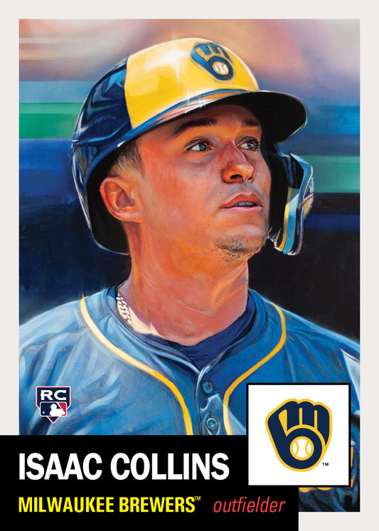 Isaac Collins - 2025 MLB Living Set® - Card 867 - PR: 1394