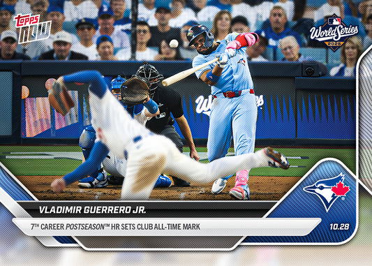 Vladimir Guerrero Jr. - 2025 MLB Topps NOW® - Card 909 - PR: 7662
