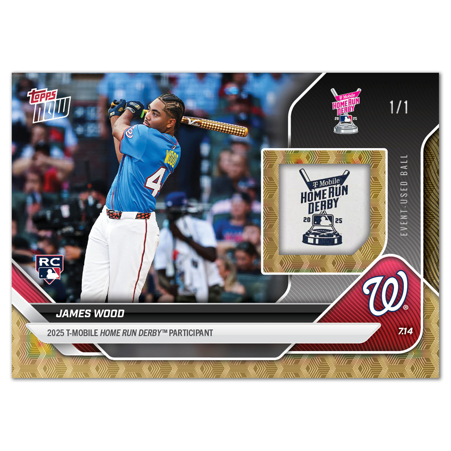 2025 Home Run Derby Set - MLB Topps NOW® - 9 Card Set - PR: 3816