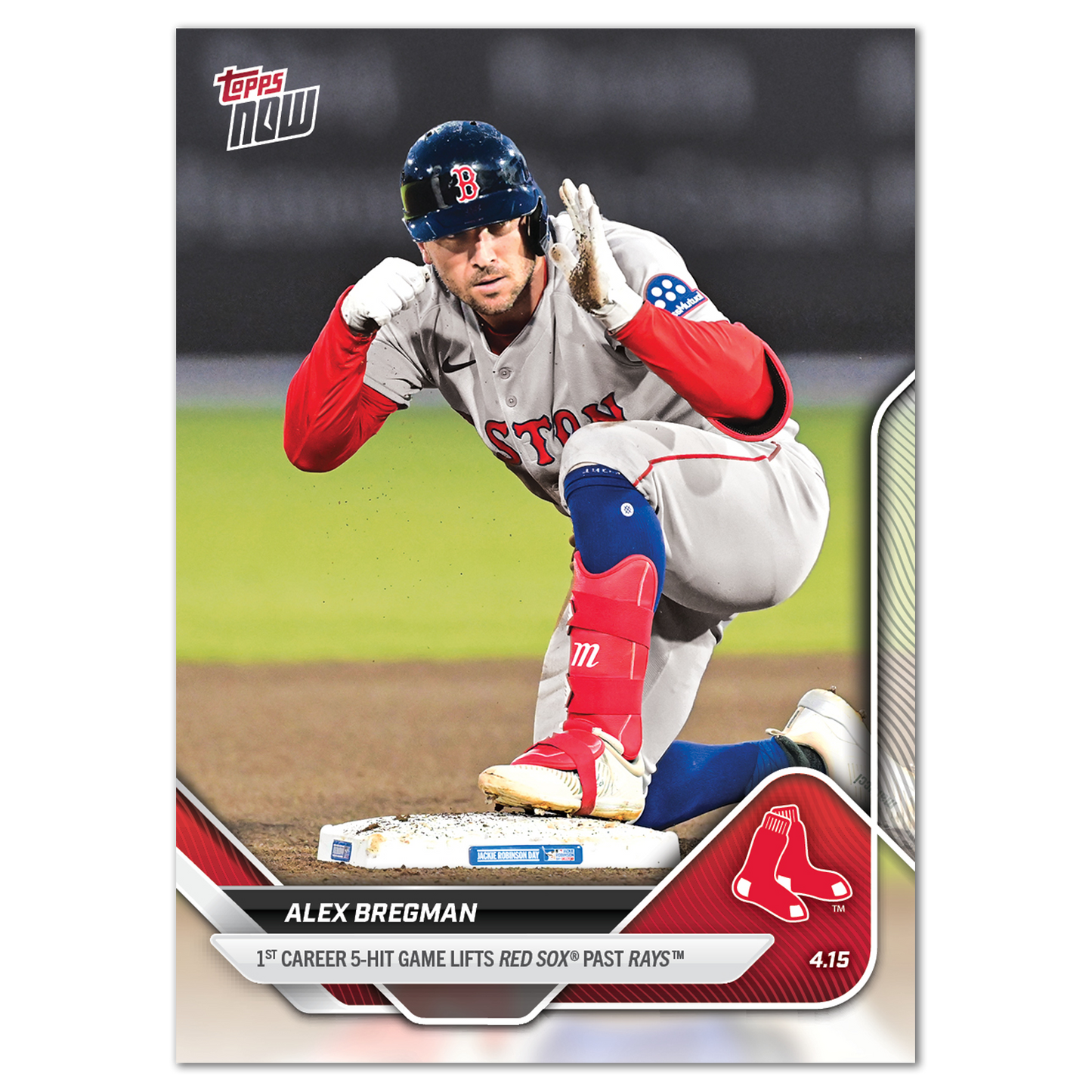 Alex Bregman - 2025 MLB Topps NOW® - Card 71 - PR: 510