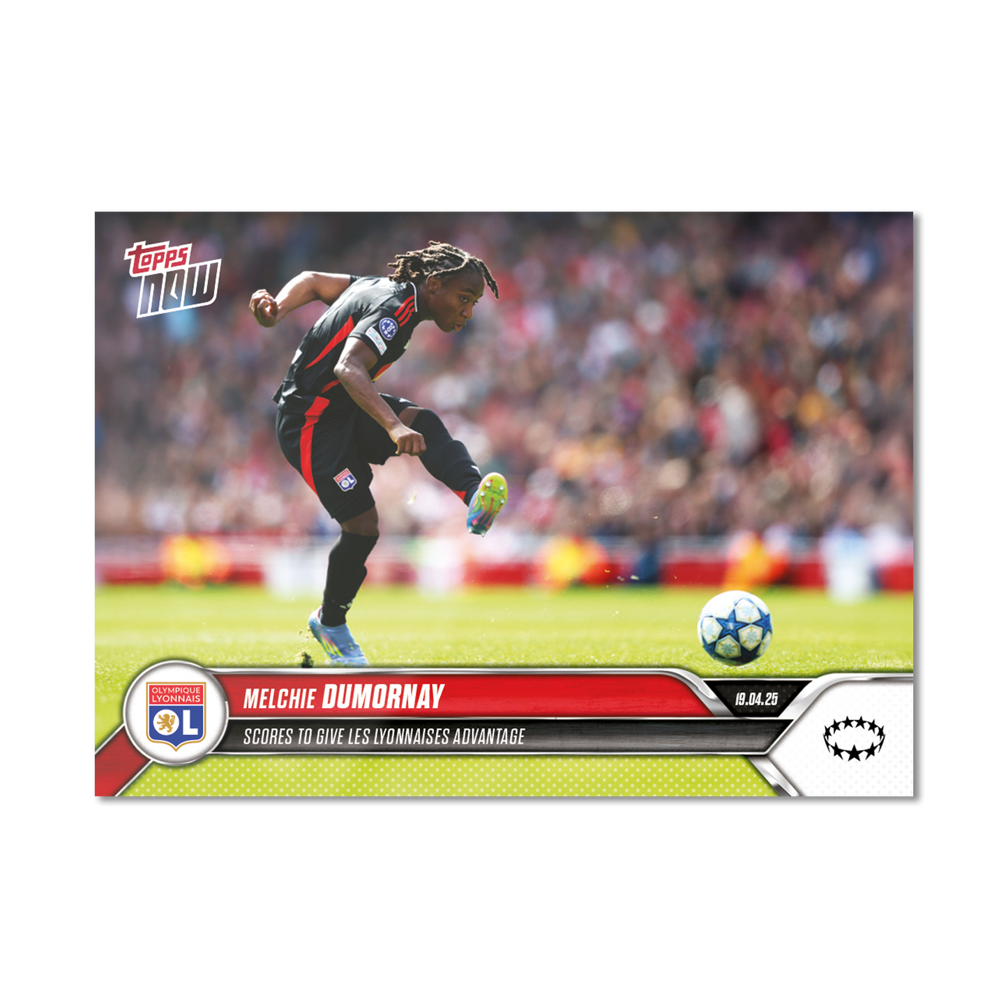 Melchie Dumornay - 2024-25 UWCL Topps NOW® - Card 22 - PR: 125