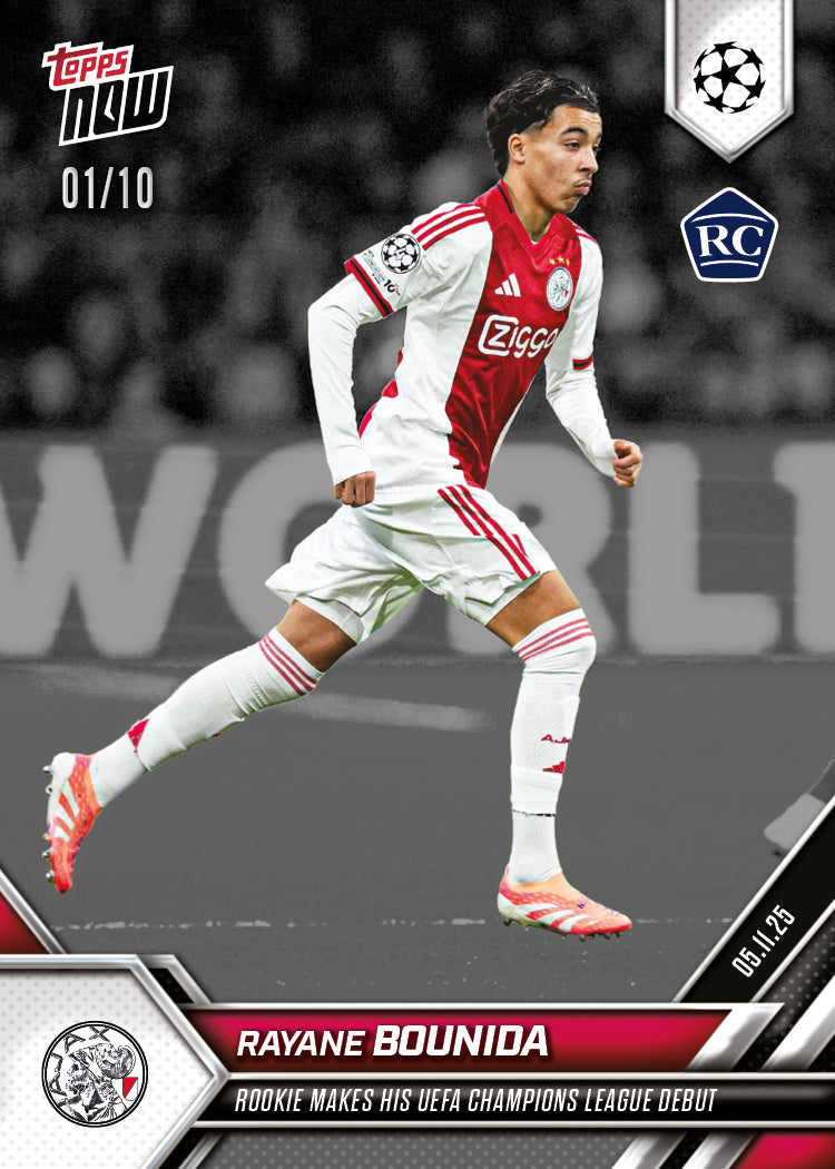 Rayane Bounida - 2025-26 UCL Topps NOW® - Card 50