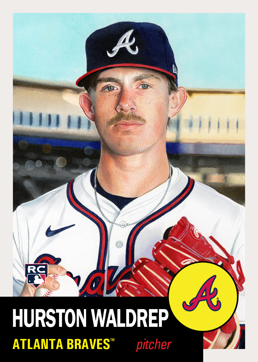 Hurston Waldrep - 2025 MLB Living Set® - Card 863 - PR: 1545