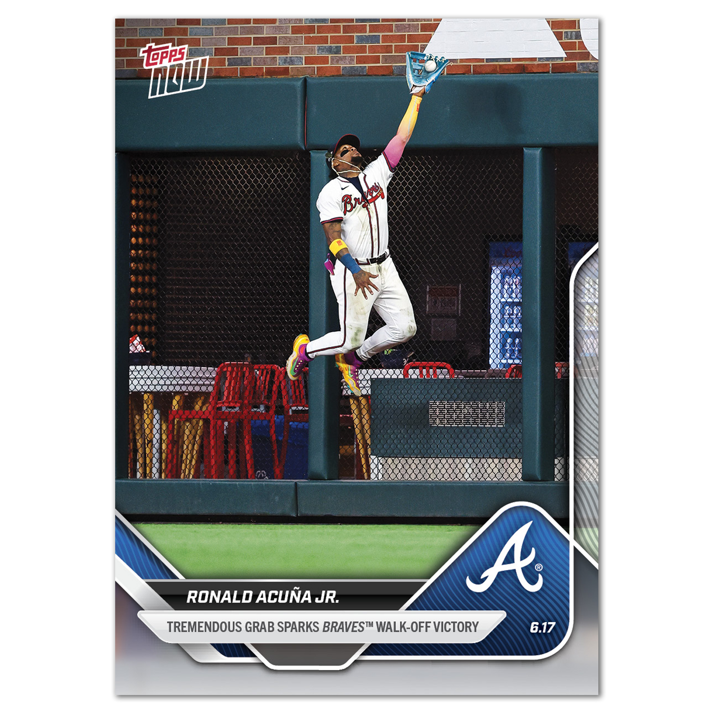 Ronald Acuña Jr. - 2025 MLB Topps NOW® - Card 309 - PR: 1397