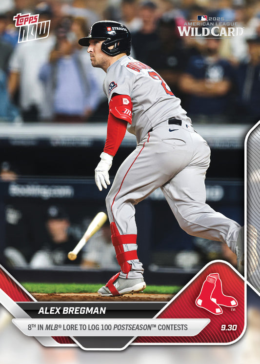 Alex Bregman - 2025 MLB Topps NOW® - Card 801 - PR: 636
