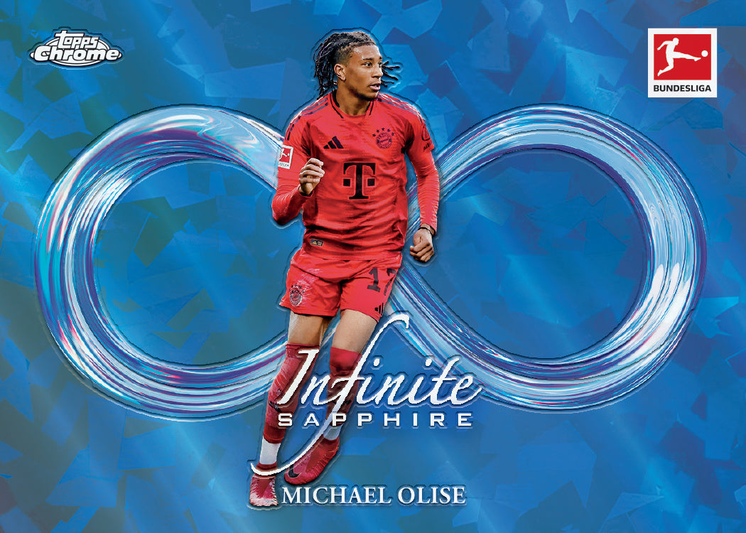 2025 Topps Chrome® Sapphire Bundesliga - Hobby Box - Sealed Case