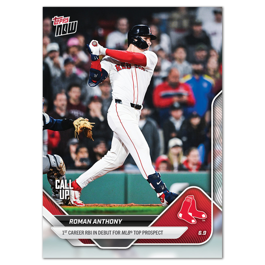 Roman Anthony - 2025 MLB Topps NOW® - Card 279 - PR: 10,166