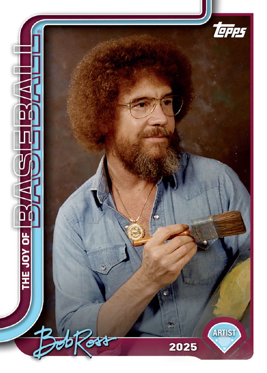 2025 Topps x Bob Ross: The Joy of Baseball - Collectors Box