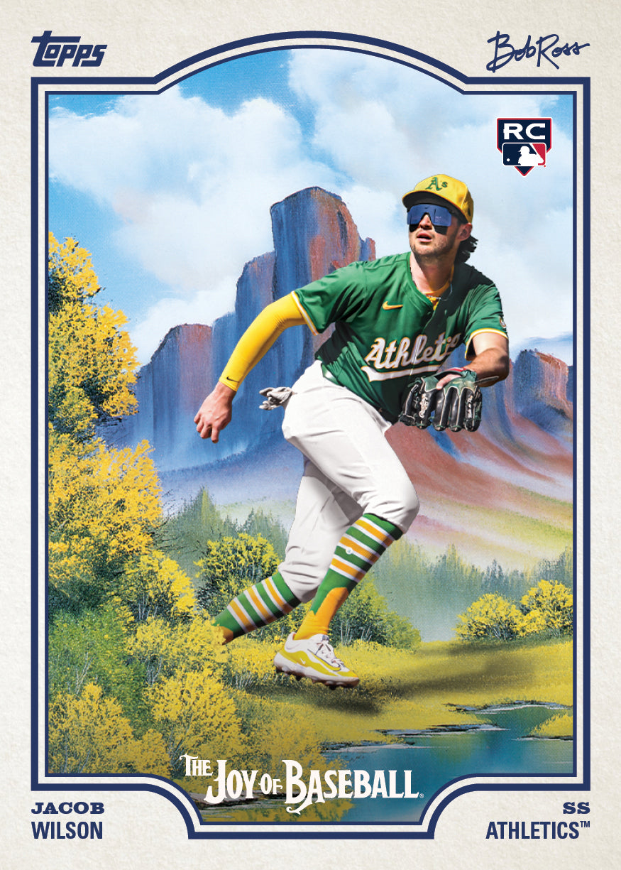 2025 Topps x Bob Ross: The Joy of Baseball - 5 Box Case
