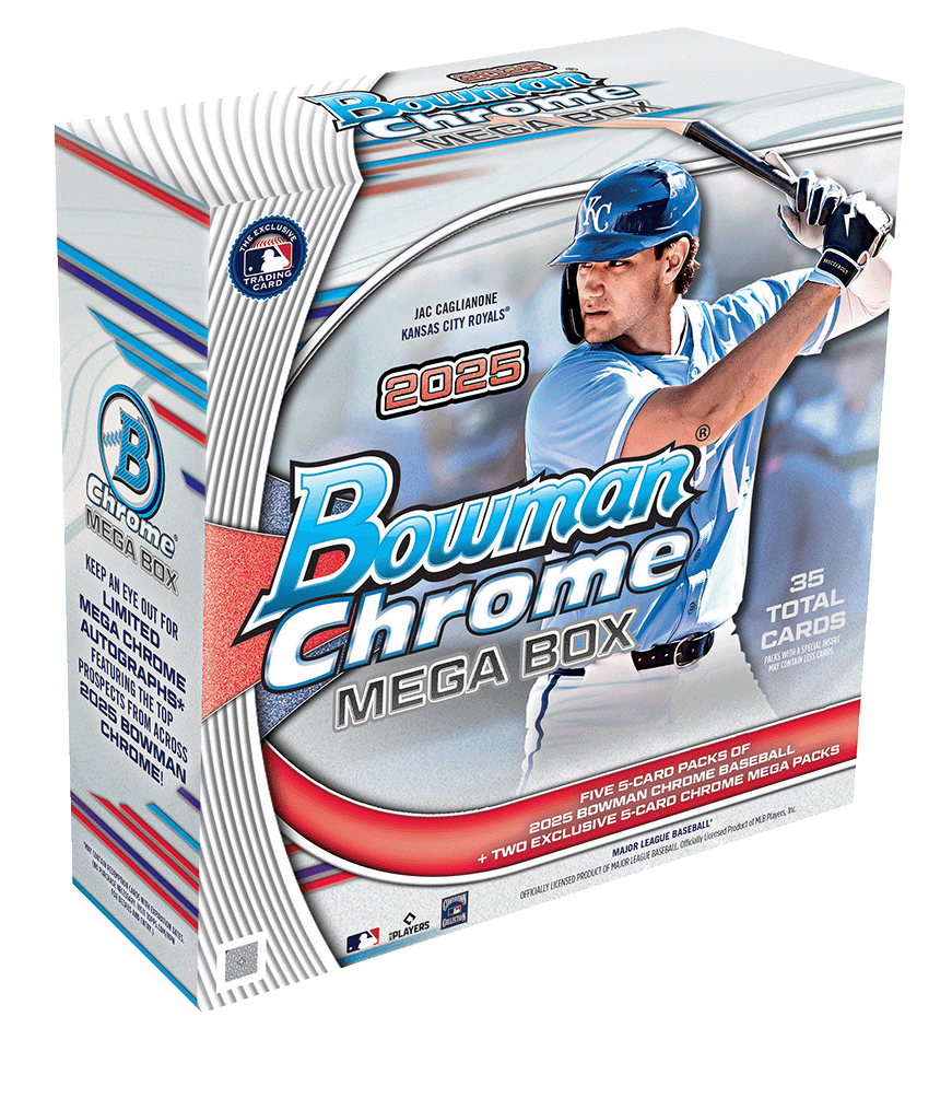 2025 Bowman Chrome® Baseball - Mega Box