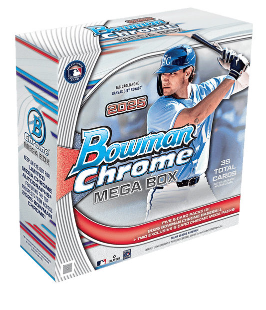 2025 Bowman Chrome® Baseball - Mega Box