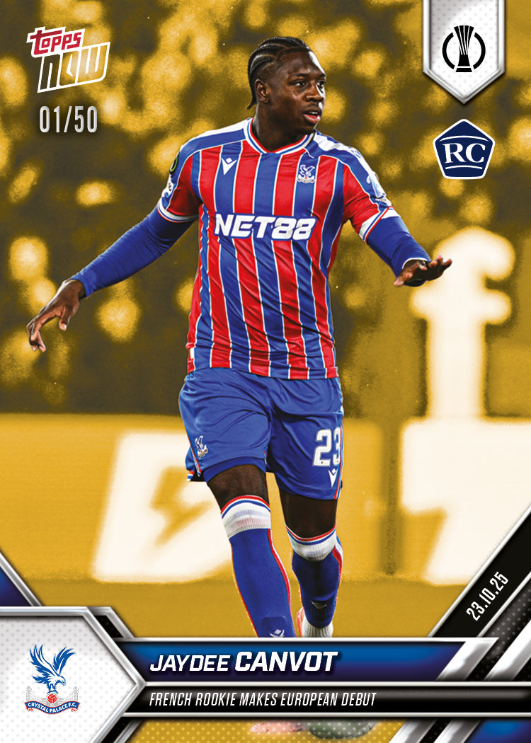 Jaydee Canvot - 2025-26 UECL Topps NOW® - Card 4