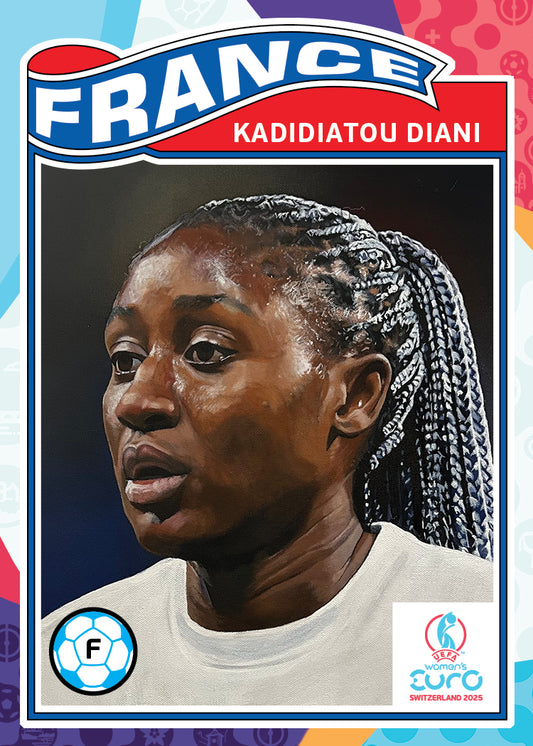 Kadidiatou Diani - UEFA Women’s EURO 2025™ Living Set® - Card 7 - PR: 289