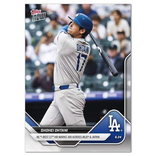 Shohei Ohtani - 2025 MLB Topps NOW® - Card 346 - PR: 6094