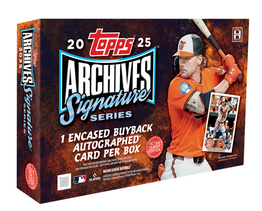 2025 Topps Archives Signature Series - Active Player Edition - Hobby Box