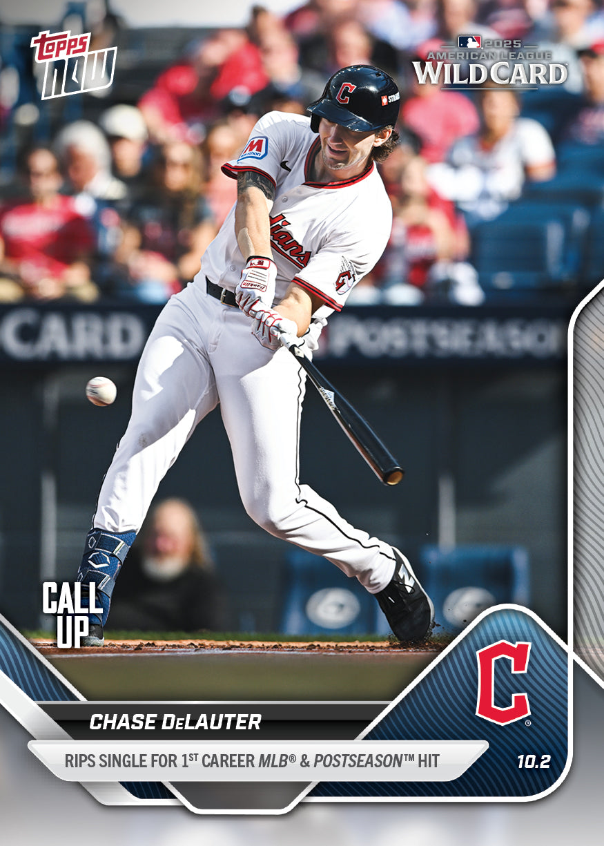 Chase DeLauter - 2025 MLB Topps NOW® - Card 812 - PR: 1080