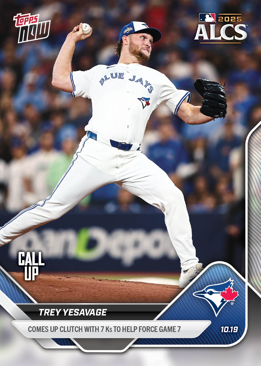 Trey Yesavage - 2025 MLB Topps NOW® - Card 887 - PR: 1573
