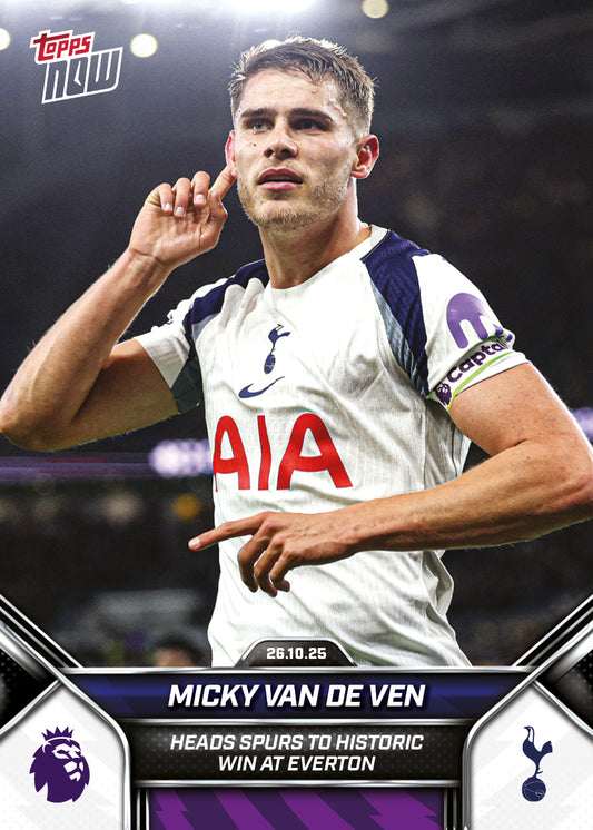 Micky van de Ven - 2025-26 Premier League Topps NOW® - Card 43