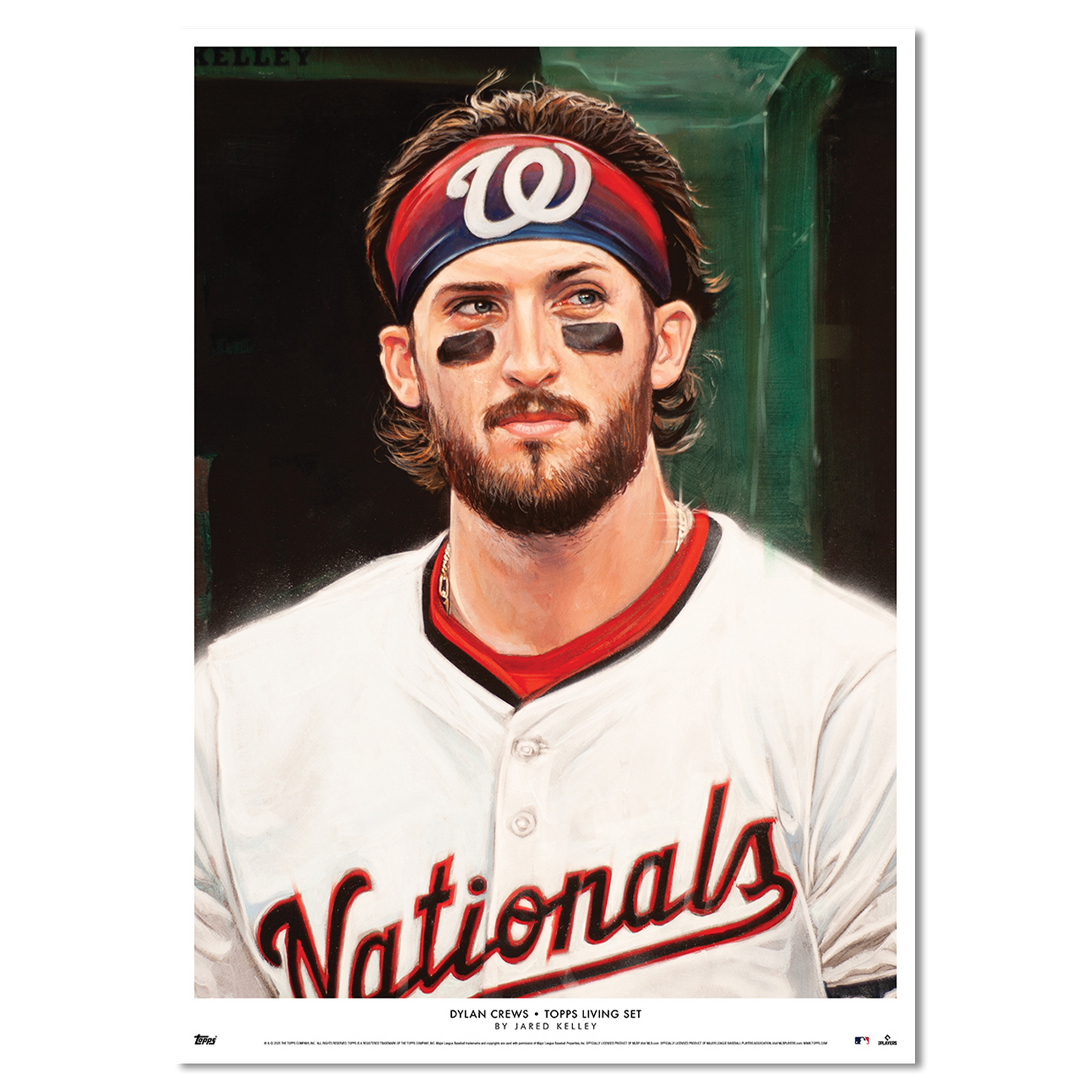 Topps Living Set Fine Art Print #845 - Dylan Crews
