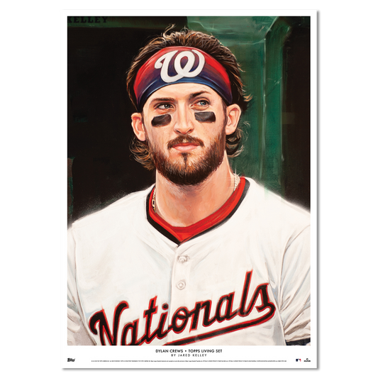Topps Living Set Fine Art Print #845 - Dylan Crews