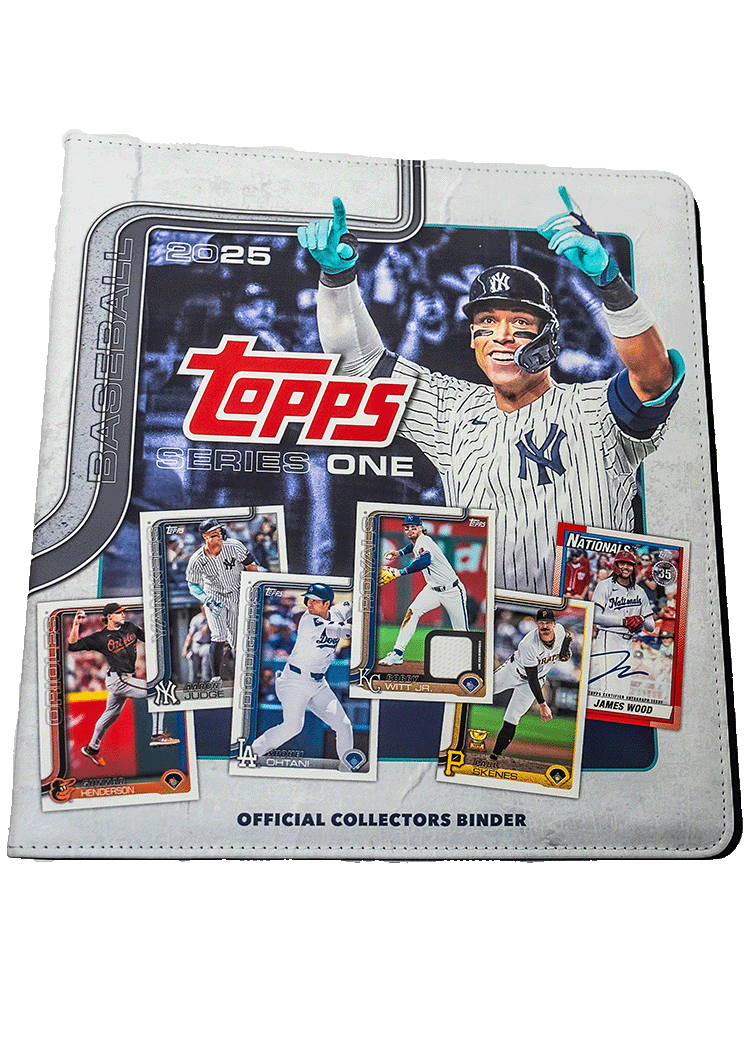 2025 Topps Series 1 Official Collectors Binder