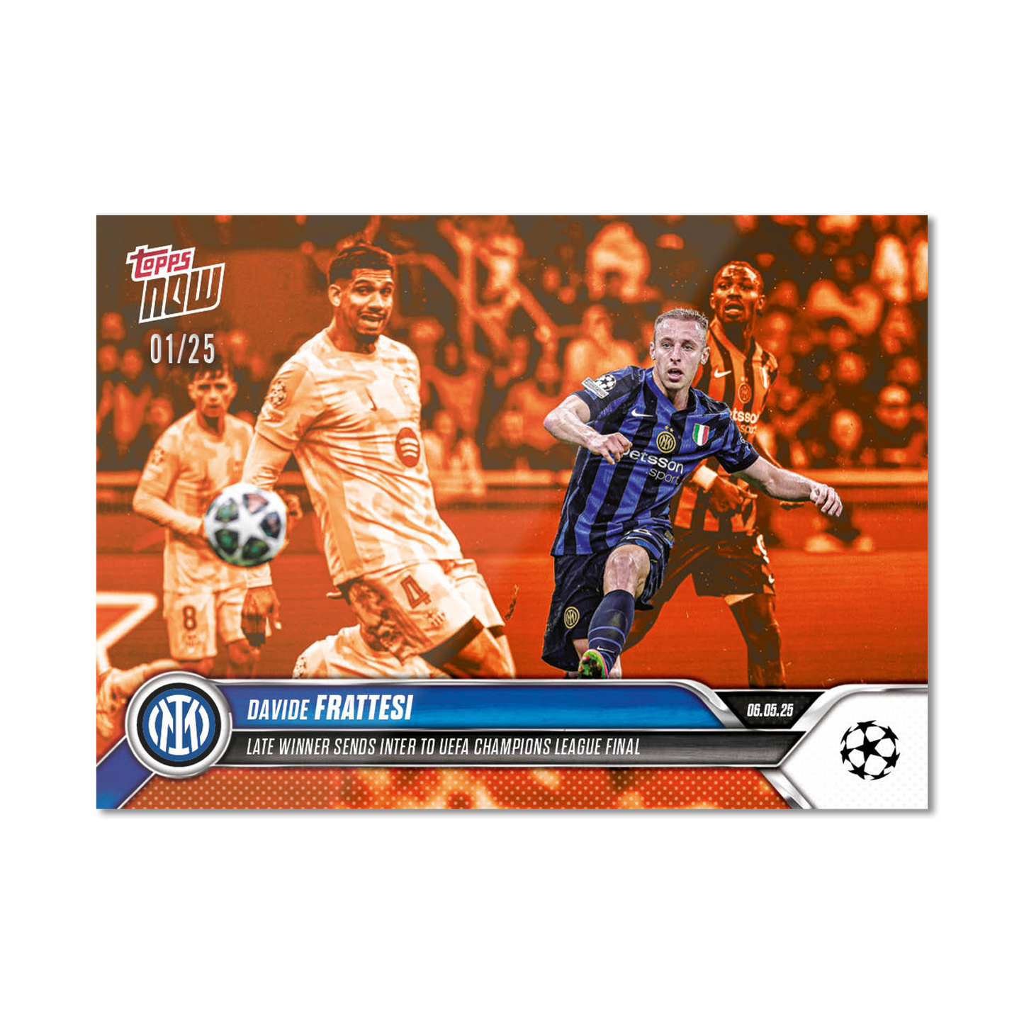 Davide Frattesi - 2024-25 UCL Topps NOW® - Card 153
