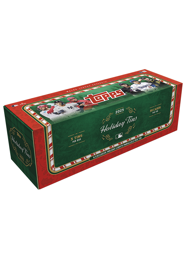 2025 Topps Holiday Baseball - 3-Tin Gifting Box