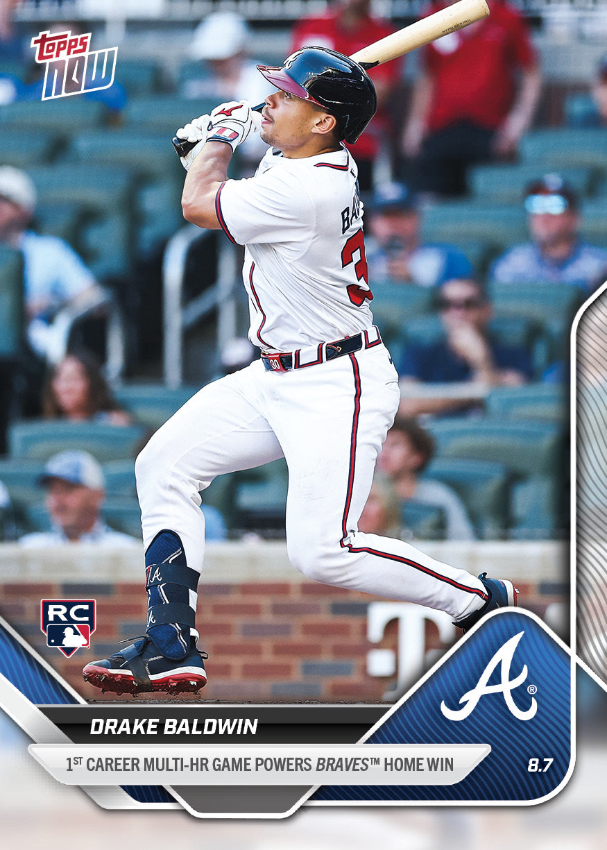 Drake Baldwin - 2025 MLB Topps NOW® - Card 530 - PR: 1070